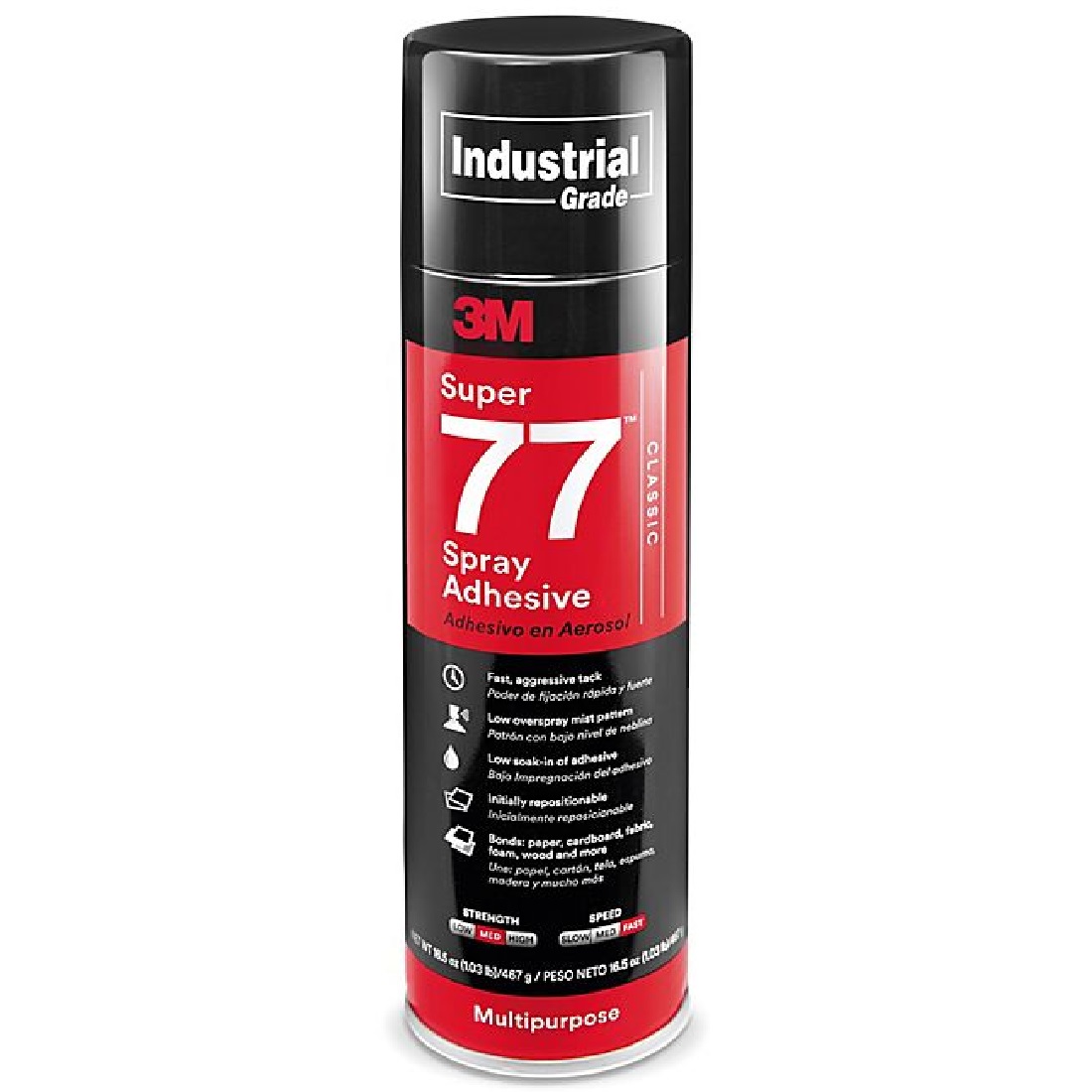 3M Super 77 Multipurpose Adhesive Spray 375g